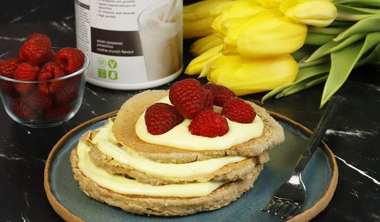 Pancakes με το Πρωτεϊνούχο Ρόφημα Formula 1