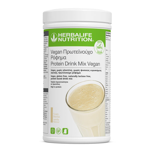 Πρωτεϊνούχο Ρόφημα Vegan PDM με γεύση Βανίλια 560g